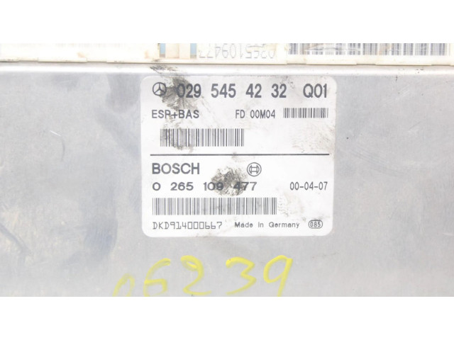 Блок управления АБС 0295454232Q01   Mercedes-Benz A W168