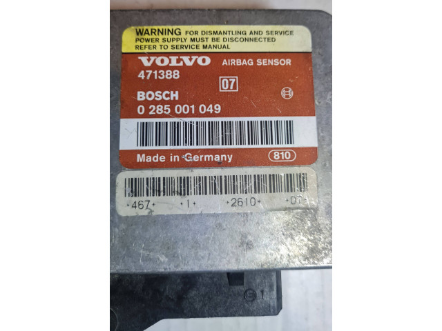 Блок подушек безопасности 471388, 0285001049   Volvo 440