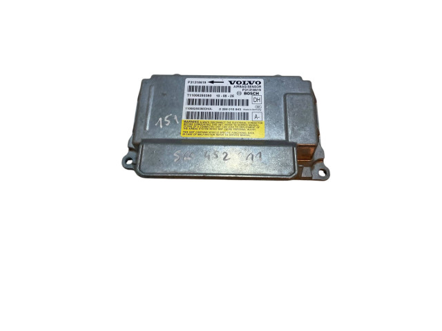 Блок подушек безопасности 31318619, 0285010843 Volvo S60