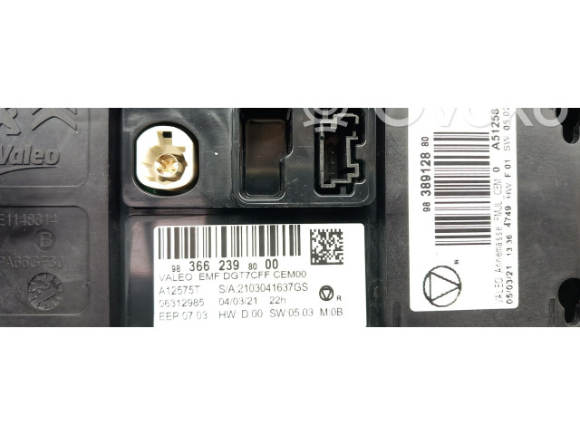 Дисплей 9836623980, 9838912880 Citroen C3 Aircross