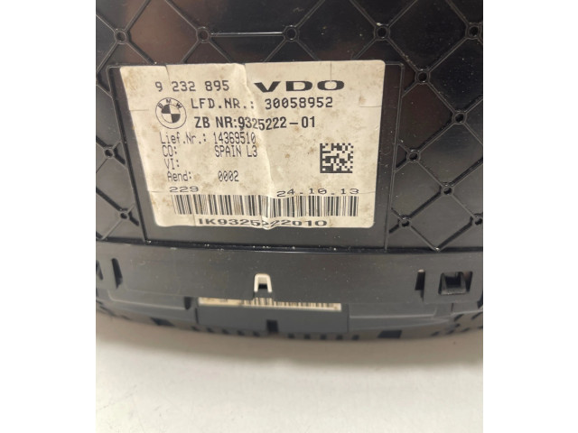 Přístrojová deska BMW 4 F32 F33 2013 9232895, 30058952