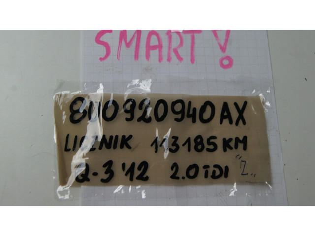 Панель приборов 8U0920940AX, 113185KM Audi Q3 8U