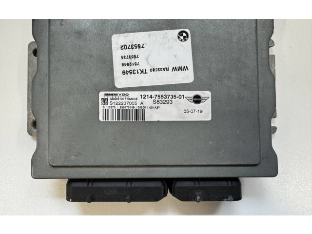 Řídící jednotka 7553735, S122237005A   Mini One - Cooper R50 - 53 2002