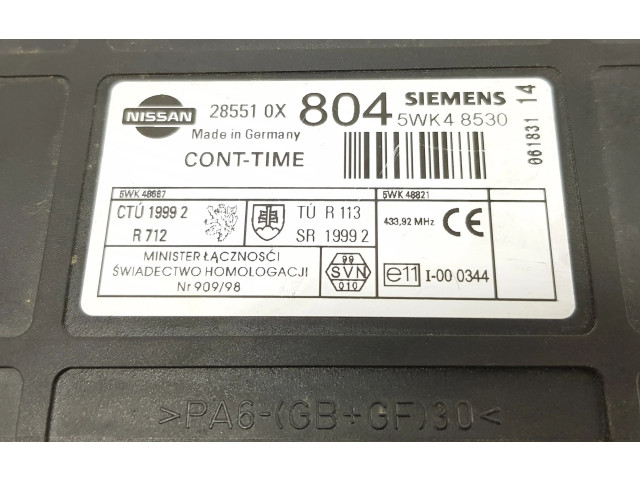 Pojistková skříňka 285510X804, 243509F500 Nissan Terrano 2006