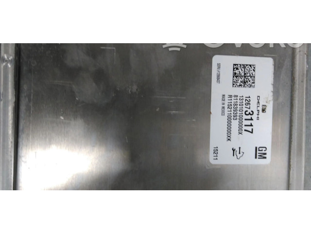 Блок управления двигателя 12673117 Vauxhall Astra K