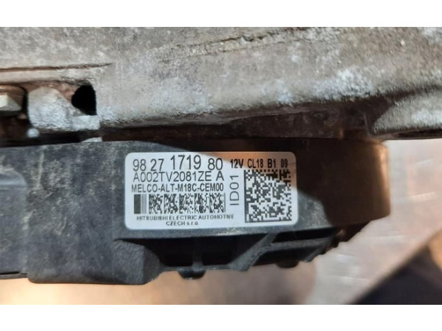 Генератор 9827171980 Citroen C3 Aircross