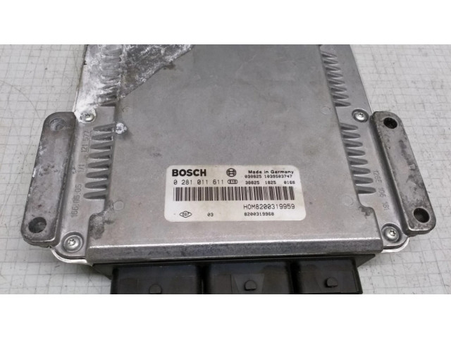 Řídící jednotka 0281011611, 8200319968 Mitsubishi Space Star 2002