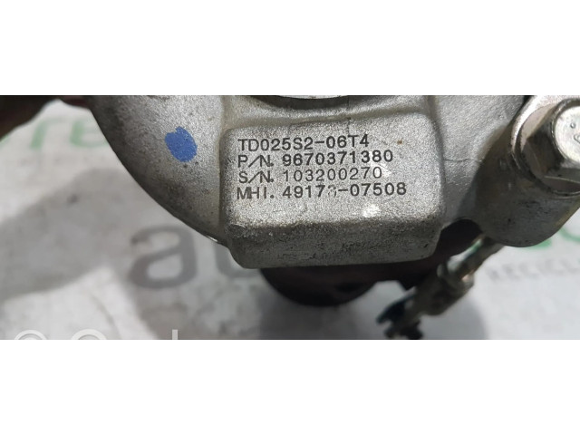 Turbodmychadlo Турбина TD02552, TURBOCOMPRESOR Citroen Berlingo 1.6