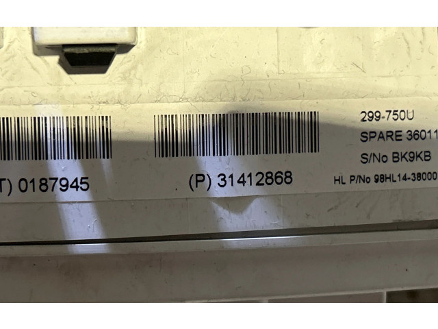 Панель приборов 31412868, 0187945   Volvo V60       