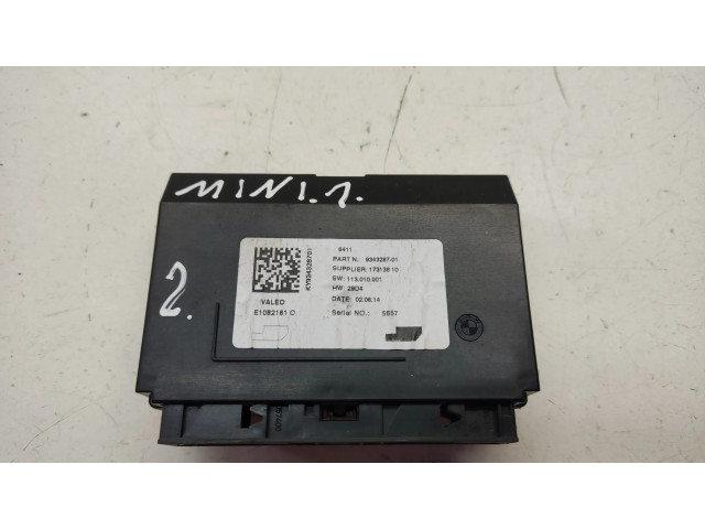 Модуль блока управления кондиционером 9343287, E1082161 Mini One - Cooper F56 F55