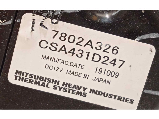 Вентилятор печки 7802A326 Mitsubishi Eclipse