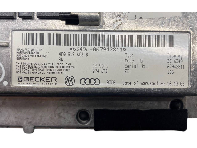 Дисплей 4F0919603B Audi A6 S6 C6 4F