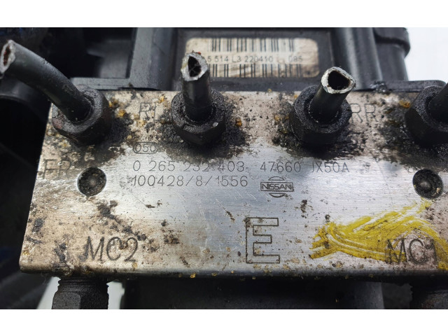 Блок АБС 47660JX50A Nissan NV200 2009 - года