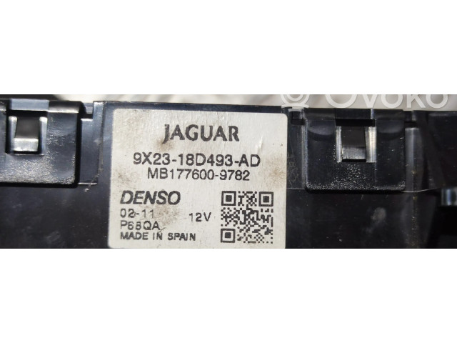 Блок управления климат-контролем 9X2318D493AD Jaguar XF X250