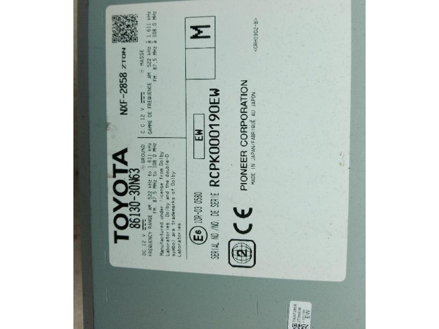 Блок управления климат-контролем 86130-30N63   Lexus GS 300 350 430 450H