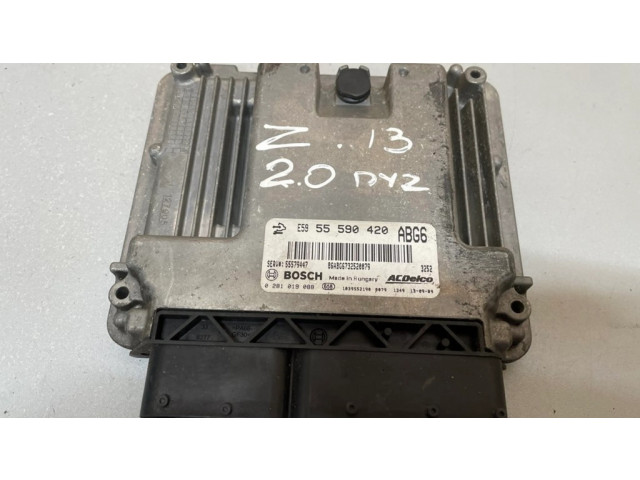 Блок управления двигателя 55590420 Opel Zafira C