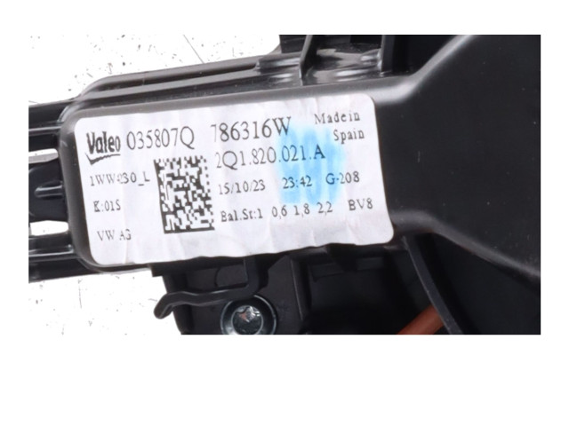 Вентилятор печки    2Q1820021A   Volkswagen T-Cross