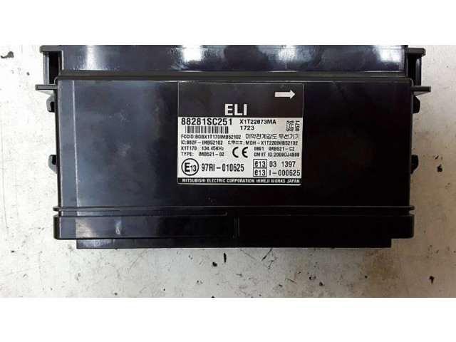 Блок управления 88281SC251, X1T22873MA   Subaru Forester SH