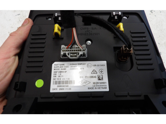 Дисплей    280916074R, 10R0510404   Renault Clio V