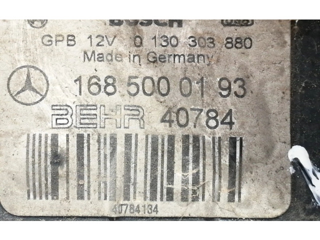 Вентилятор радиатора 0130303880 Mercedes-Benz A W168