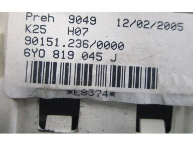 Блок управления климат-контролем 6Y0819045J, 6Y0819045J Skoda Fabia Mk1 (6Y)