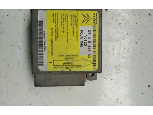 Блок подушек безопасности 9621553680, CENTRALITAAIRBAG Citroen Berlingo