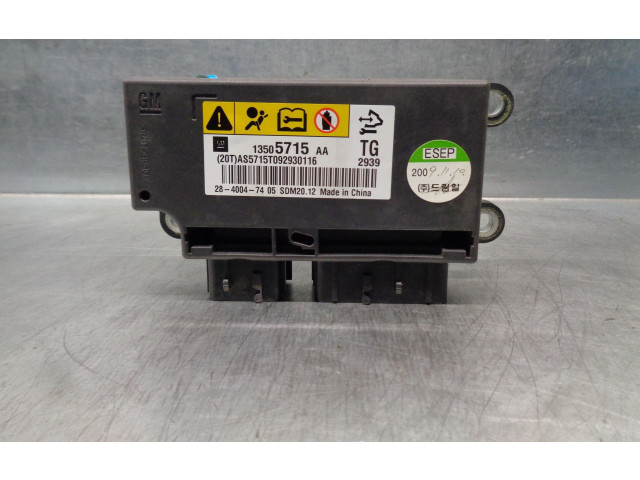 Блок подушек безопасности 13505715   Chevrolet Spark