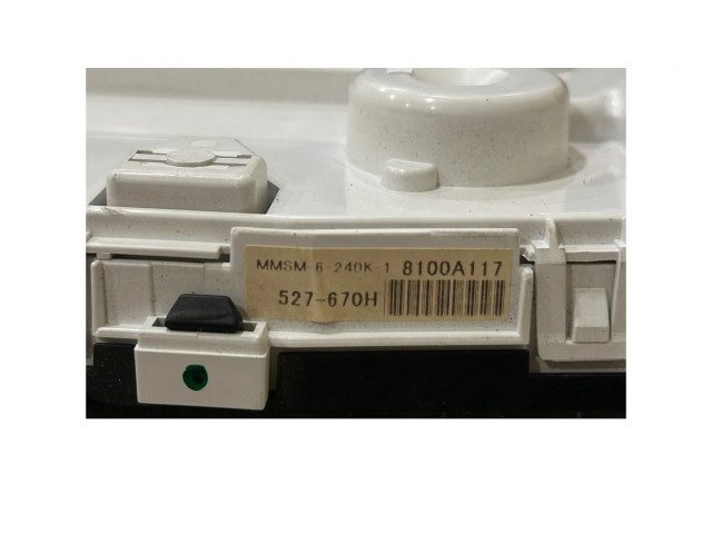 Панель приборов 8100A117, 527670H Mitsubishi Lancer X