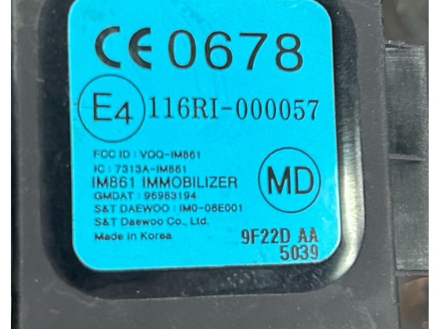 Комплект блоков управления    Chevrolet Matiz