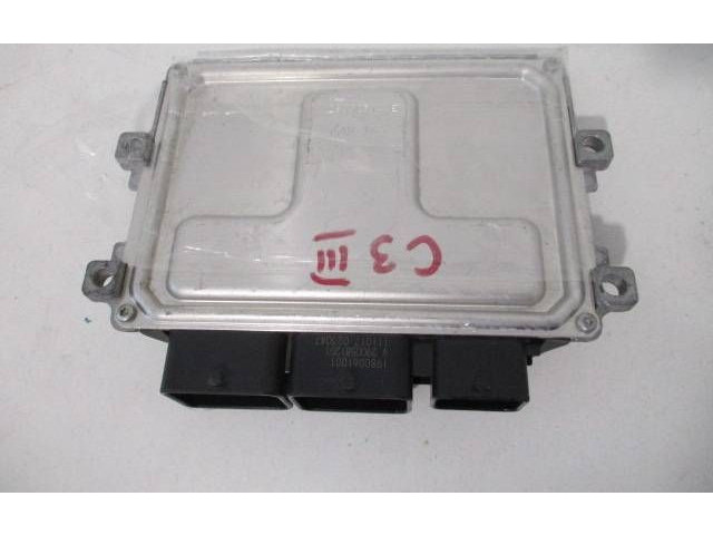 Блок управления двигателя 9819657880, 9800913080 Citroen C3 Aircross