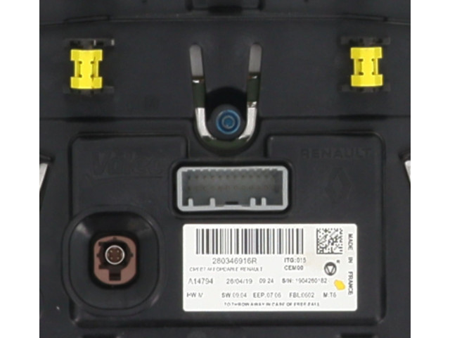 Дисплей    280346916R   Renault Clio V