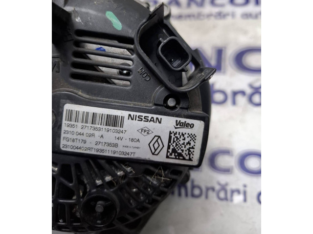 Генератор 2717353B, 231004402   Renault Clio V      