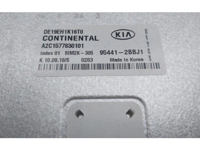 Блок управления двигателем Блок управления 954412BBJ1   KIA Niro