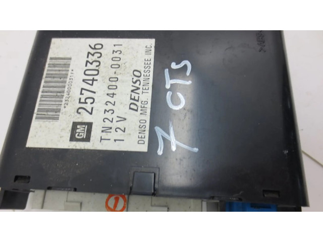 Блок комфорта 25740336 Cadillac CTS