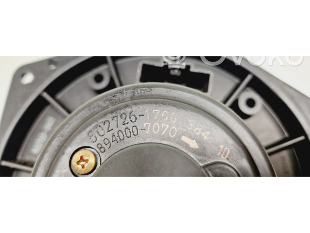 Вентилятор печки    5027261760, 8940007070   Subaru Forester SG