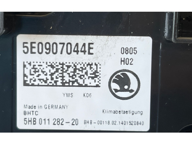 Блок управления климат-контролем 5E0907044E   Skoda Octavia Mk3 (5E)