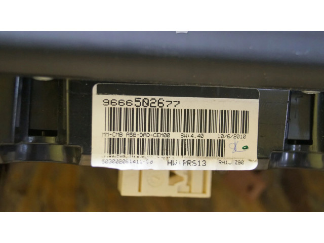 Přístrojová deska  Citroen C3 Picasso 2010 9666502677  