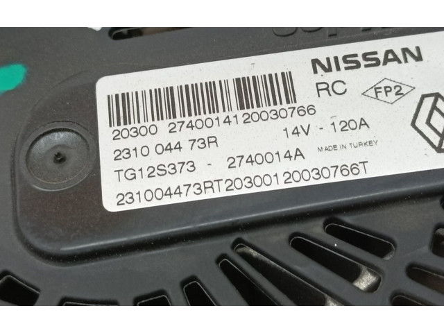 Генератор 231004476R, 2740014A Dacia Dokker