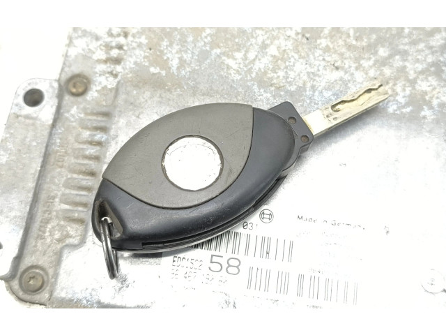 Комплект блоков управления 0281011031, 9646719080   Lancia Phedra