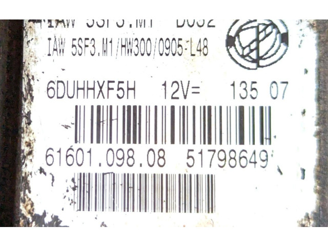Řídící jednotka 61601.098.08, 51798649   Fiat Punto (199) 2007