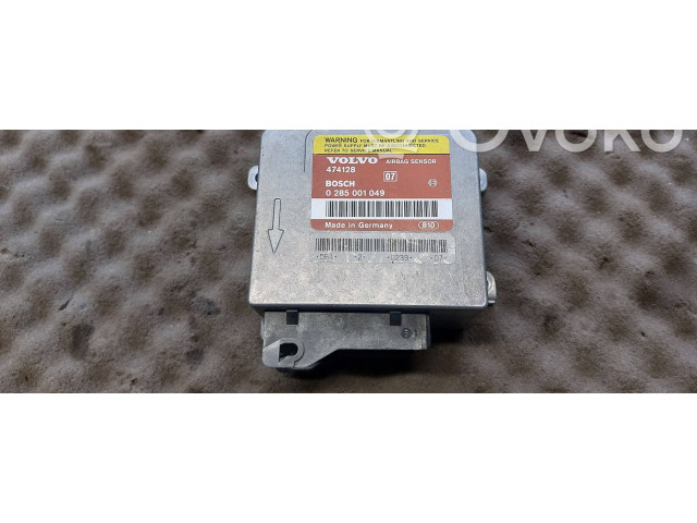 Блок управления надувных подушек 0285001049, 474128   Volvo 480      
