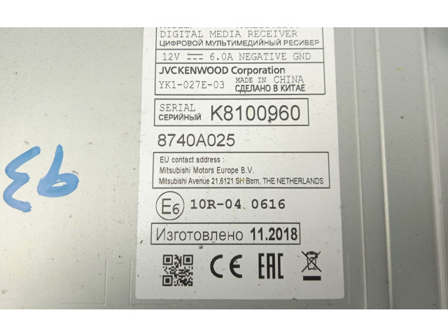 Дисплей 8740A025 Mitsubishi ASX