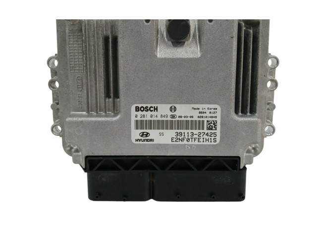 Блок управления двигателя 3911327425, 0281014849 Hyundai Sonata