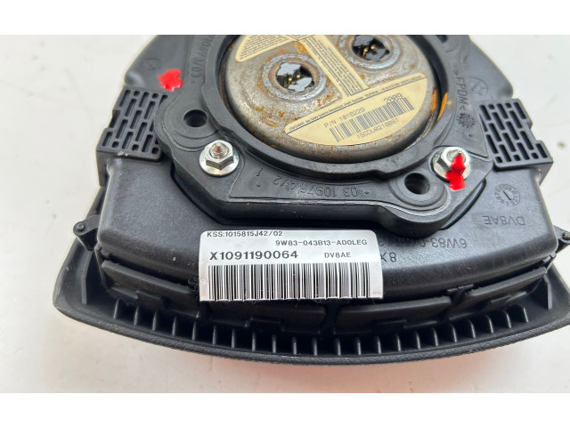 Подушка безопасности водителя 9W83043B13 Jaguar XF X250