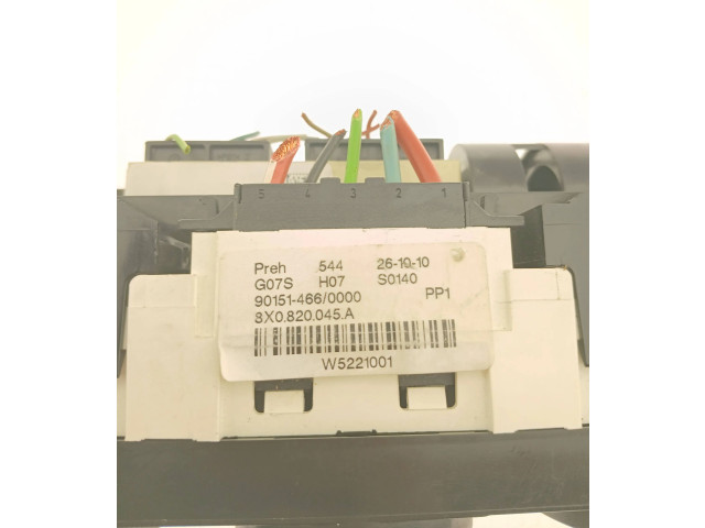 Блок управления климат-контролем 8X0820045A, W5221001 Audi A1