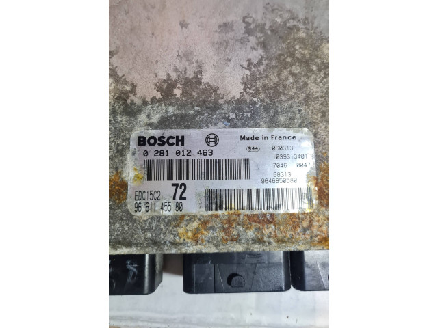 Блок управления двигателя 9661145580, 9646850580   Citroen C8