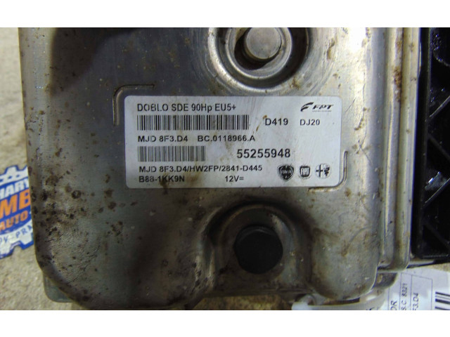 Блок управления двигателя 55255948, MJD8F3D4 Opel Combo D