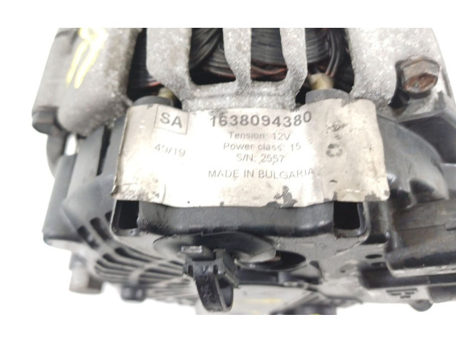 Генератор 1638094380, 1638094380   Peugeot Partner      