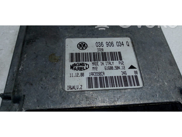 Блок управления двигателя 036906034Q, 036906034Q Audi A2