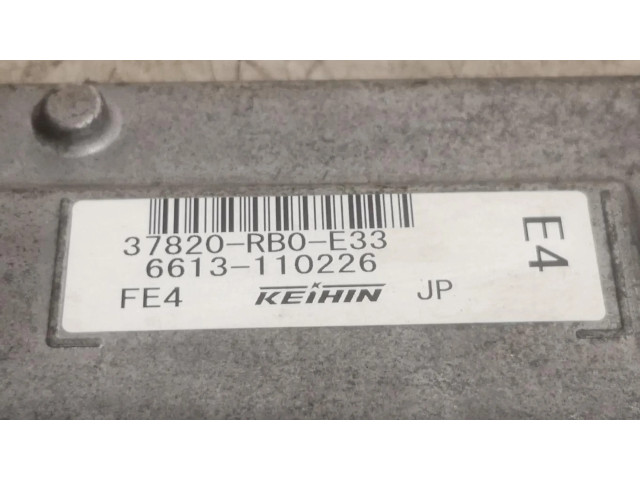 Блок управления двигателем Блок управления SLV37820RB0E33   Honda Jazz